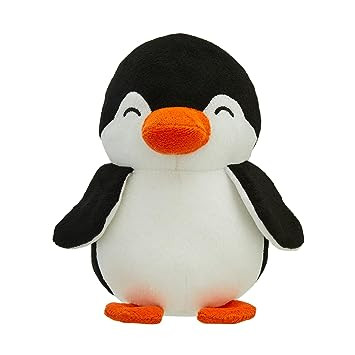 Jam & Honey Penguin, Plush/Soft Toy for Boys, Girls and Kids, Super-Soft, Safe, Great Birthday Gift (Black and White, 17 cm)
