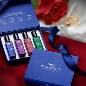 Park Avenue Luxury Perfume Gift Set for Men, 4x20 ml | Euphoria, Conquer, Harmony & Discoverer Perfume | Eau De Parfum | Premium Luxury Perfume for Corporate Man | Perfume for...