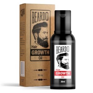 Beardo Beard & Hair Growth Oil, 30ml | Natural Hair Oil for Thicker & Longer Beard | Beard Oil for Uneven, Patchy & Fast Beard Growth | Growth Oil for Stronger & Fuller Beard Hair